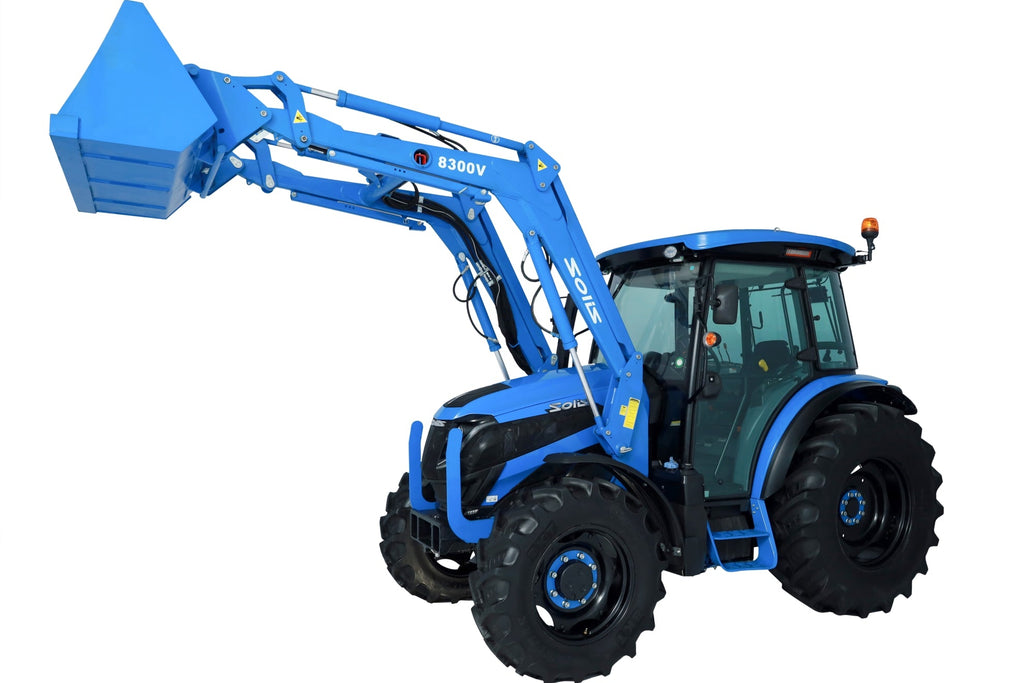 Solis S90 Shuttle XL – Trattore Agricolo 90 CV Stage V 4WD CARICATORE