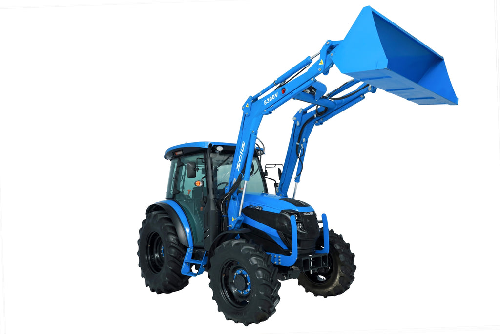 Solis S90 Shuttle XL – Trattore Agricolo 90 CV Stage V 4WD CARICATORE