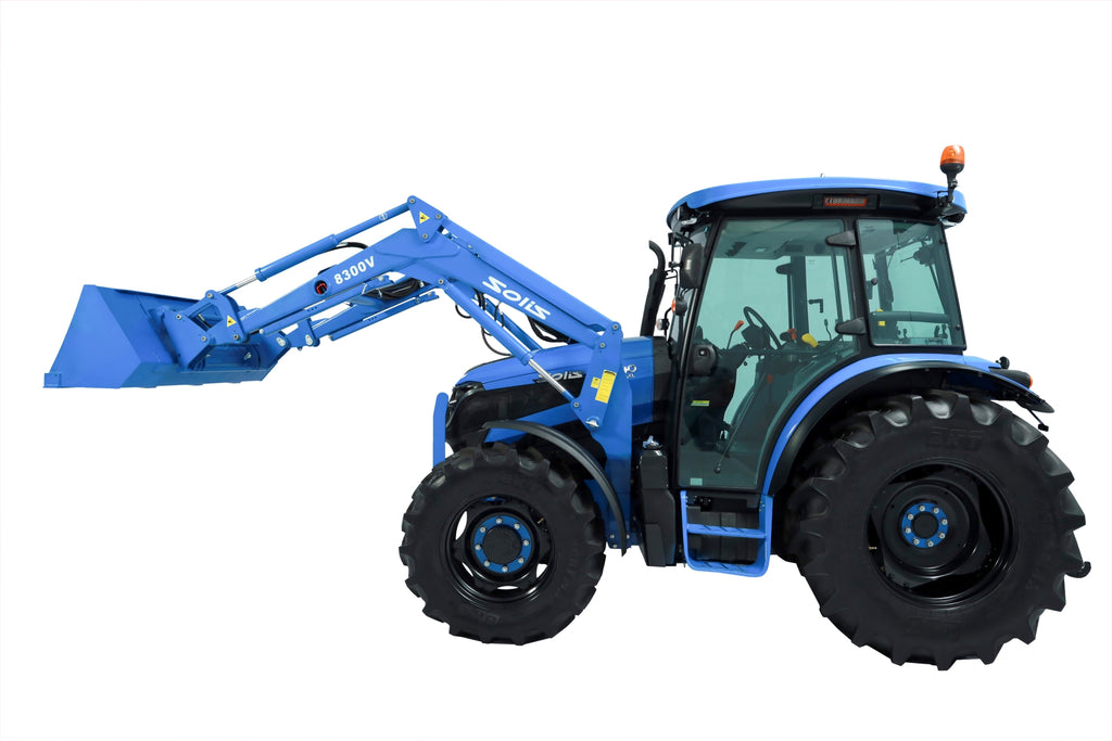 Solis S90 Shuttle XL – Trattore Agricolo 90 CV Stage V 4WD CARICATORE